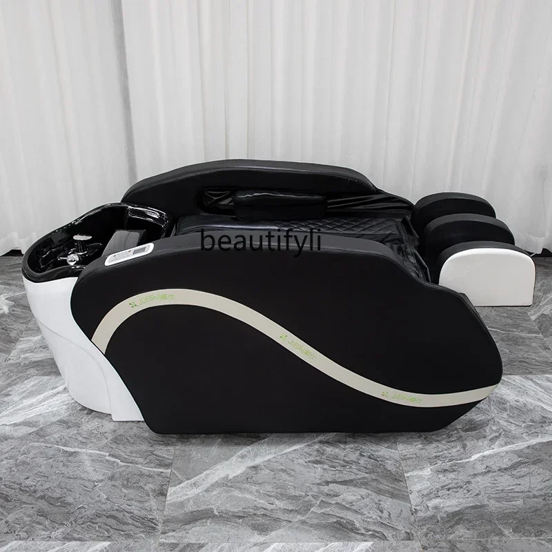 

smt14 ss newElectric Smart Massage Shampoo Bed Multifunctional Hair Salon Flushing Bed Hair Saloon Dedicated