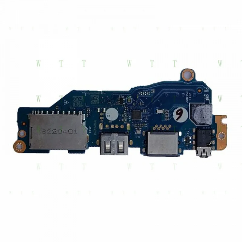 BB  For Vostro 3510 3511 3515 Laptop USB Audio RJ45 SD IO Board GDM5A LS-L242P