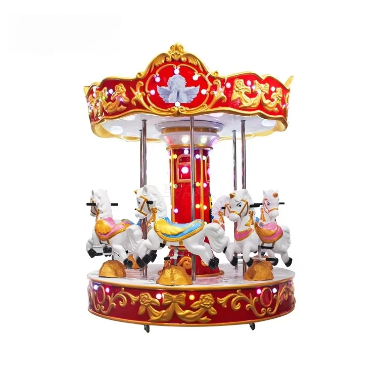 

Other amusement parks 6-person carousel riding machine swing rides for sale