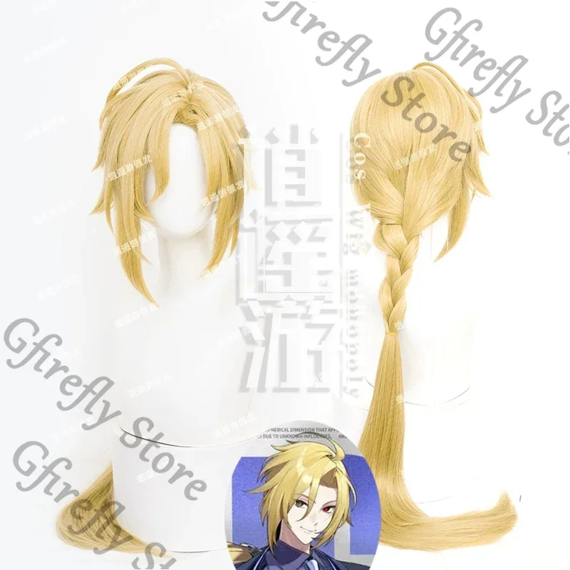 

Zenless Zone Zero Hugo Cosplay Periwig Toupee High Temperature Wire Wig Hairpiece Comic-con Simulated Human Scalp Top Ornament