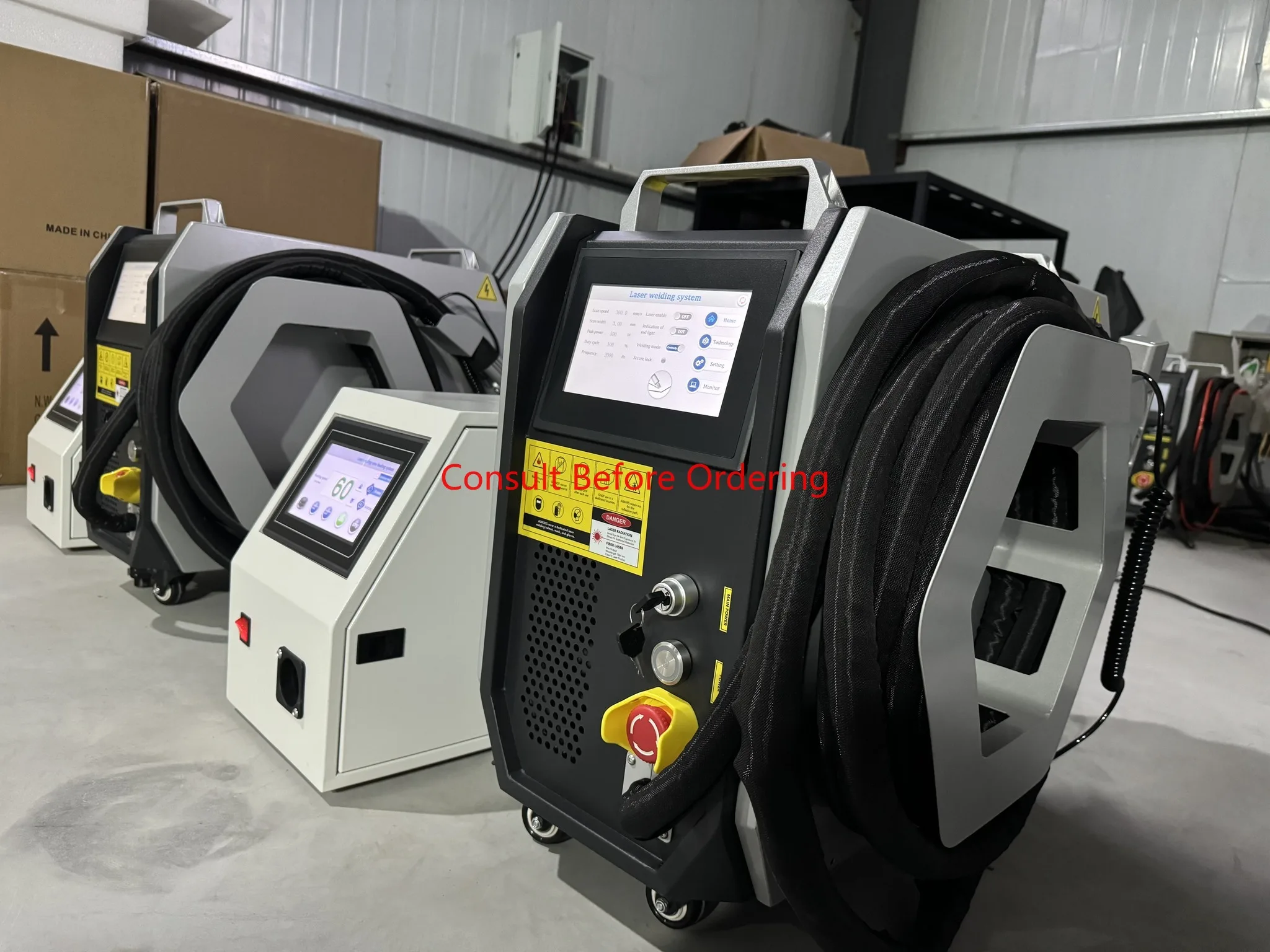 Waterkoeling Lasnaadreiniging met automatische draadlasmachine