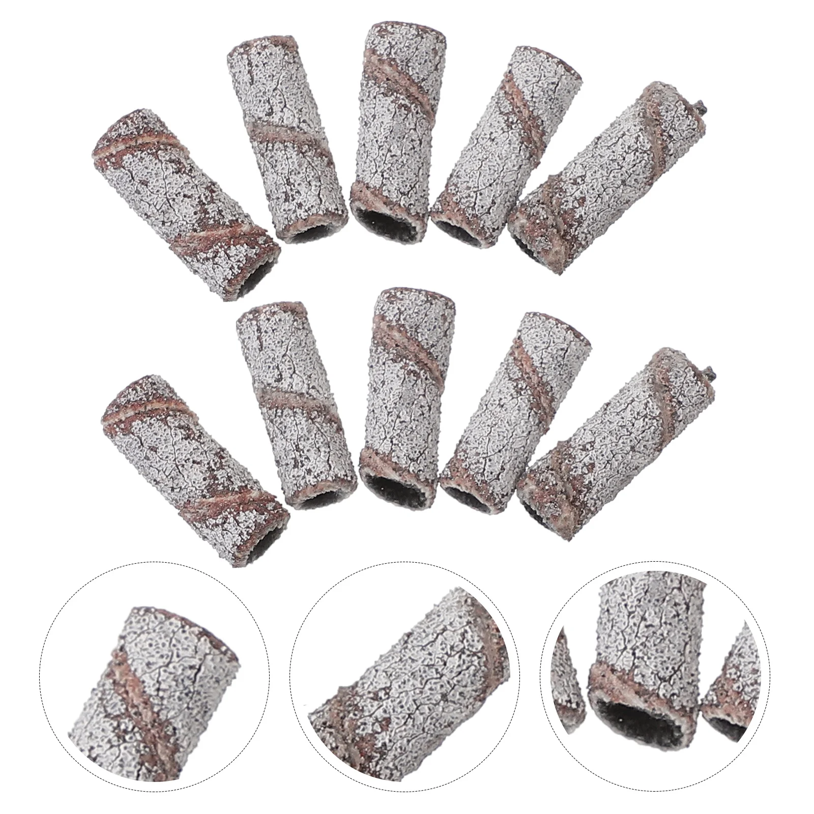 

50pcs Sanding For Manicure Supplies Nail Drill Fine Grit Grinding Polishing Manicure Nail Art Supplies Gel Polish Remover