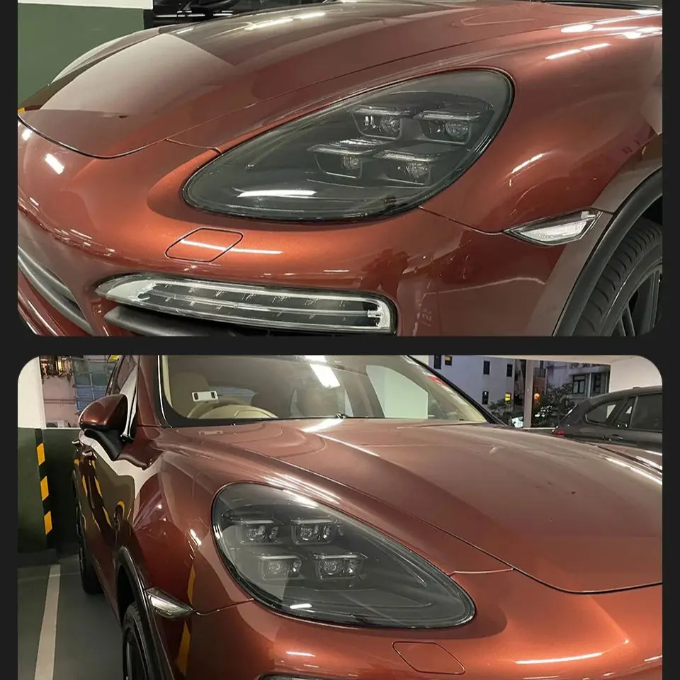 New LED Head Lamp Upgrade Modified For Porsche Cayenne 958,1 958.2 Headlight 2011-2017 Dynamic Signal Head Lamp Auto Accessories