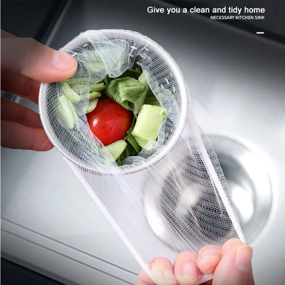 100pcs Kitchen Disposable Sink Sink Strainer Sink Drain Debris Strainer Kitchen Accessories