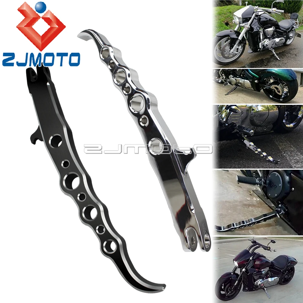 1 Piece Motorcycle Kickstand Side Packing Kick Stand Exotic Anodized For Suzuki Boulevard M109R 2006-2014 Side Holder Support