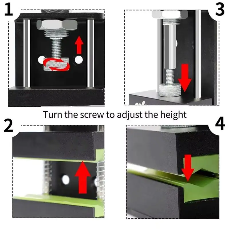 A64T for Golf Club Clamp Grip Replacement Tool for Golf Putter Swing Regrip Vise Tool Grip Hand Retainer Clamp Removal 6 Screws