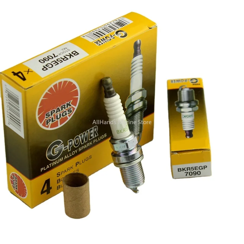 Bujías de Platino 7090 BKR5EGP G-Power Platino para Autos Japoneses, Repuestos Automotrices