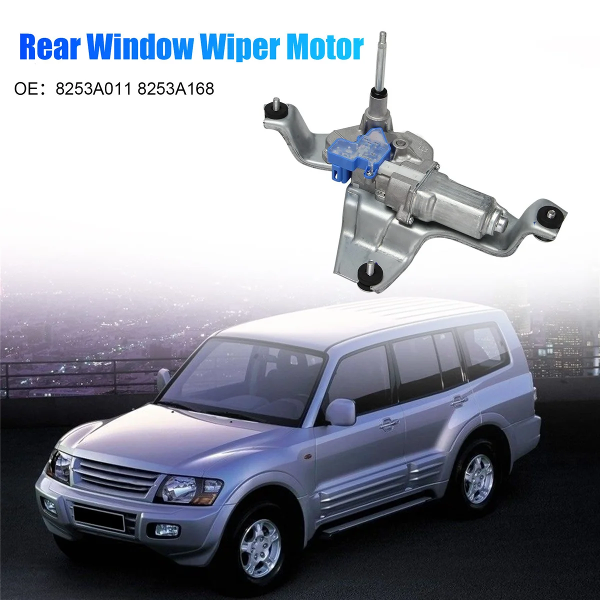 Car Rear Window Windshield Wiper Motor 8253A168 8253A124 for II 2.0 DI-D 2007-2012 8253A011