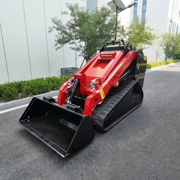 SDLOT Multifunctional Mini Skid Steer Loader Laidong Diesel Engine CE EURO5 Hydraulic Drill Bit for Farm Fence Drilling