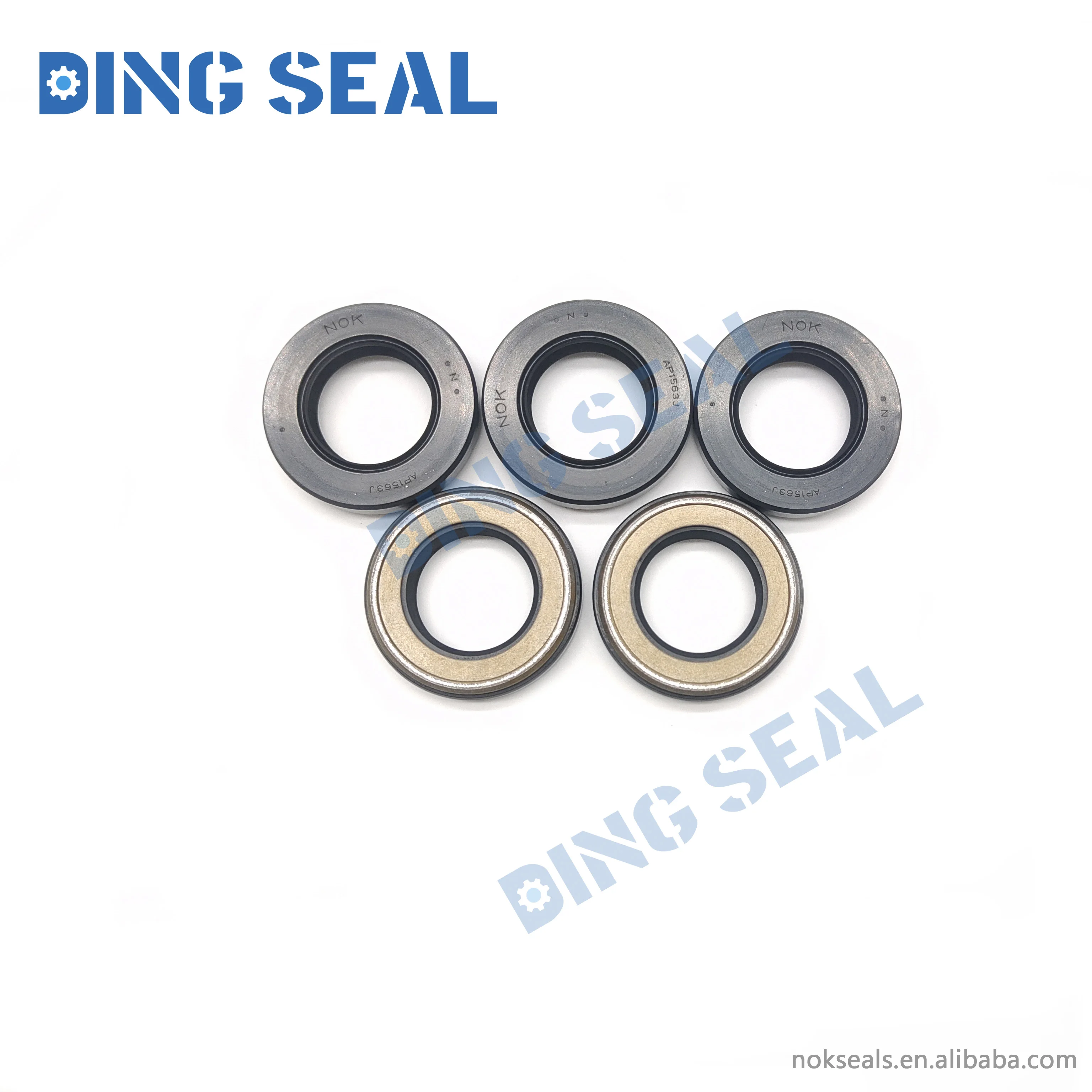 High pressure oil seal Hydraulic seal Oil Seal AP0760 E TCV 17*35*8 AP1148 F TCN 22*42*11 AP1260 E TCV 24*40*8 Original NOK