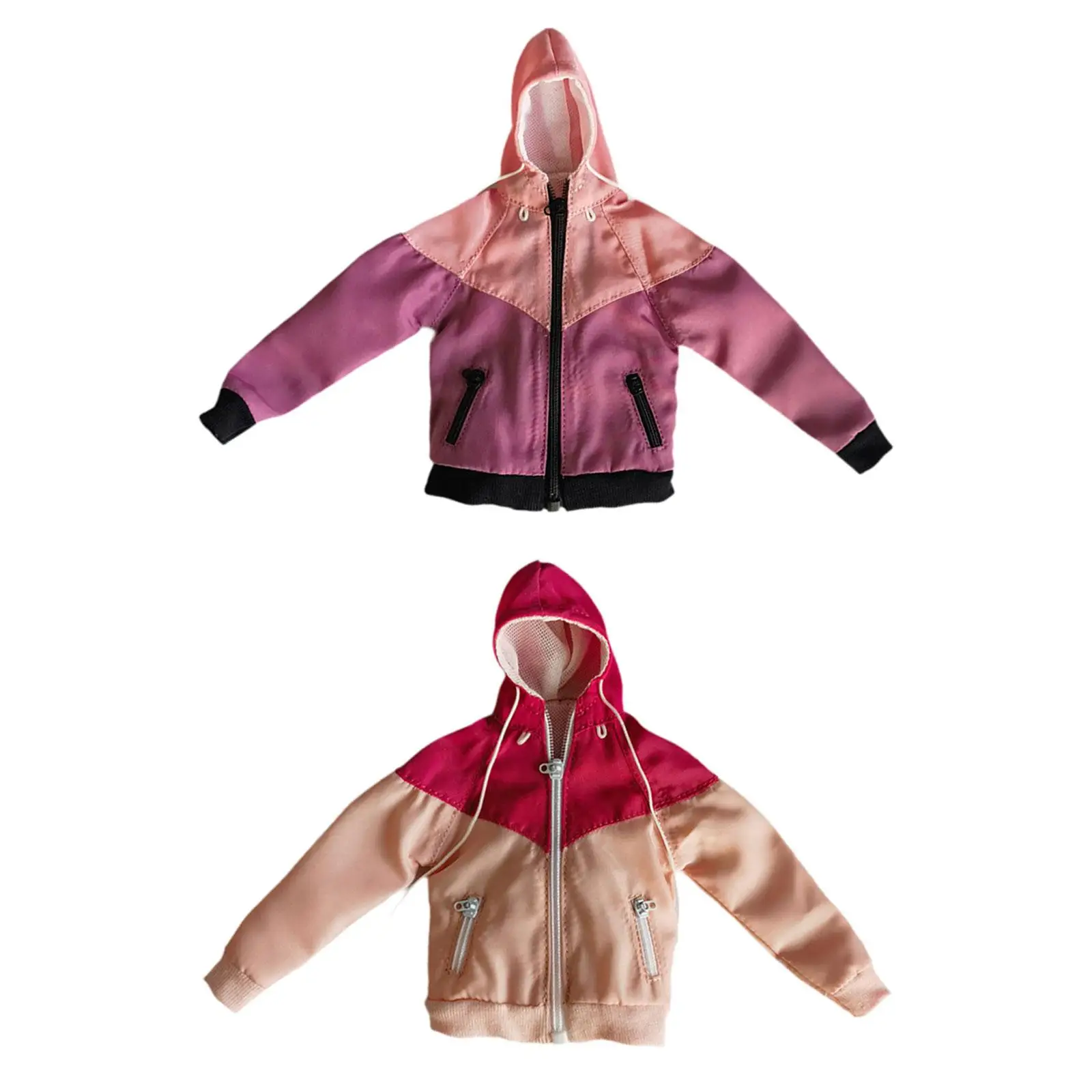 Exclusive clothing for collectors of 1:6 action figures, stylish hooded jacket