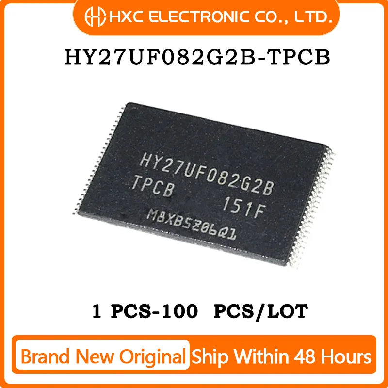 10PCS/50PCS/100PCS HY27UF082G2B HY27UF082G2B-TPCB Brand New Original CHIP