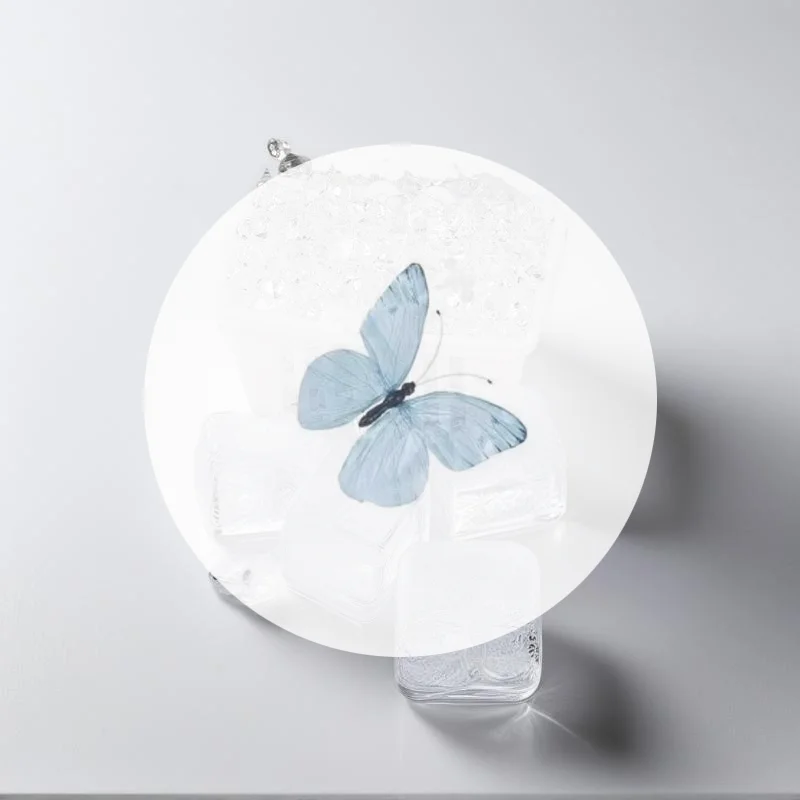 Harryhouse 1 Zestaw Przezroczystych Miniaturowych Kostek Lodu Figurki do Dekoracji Domku dla Lalek