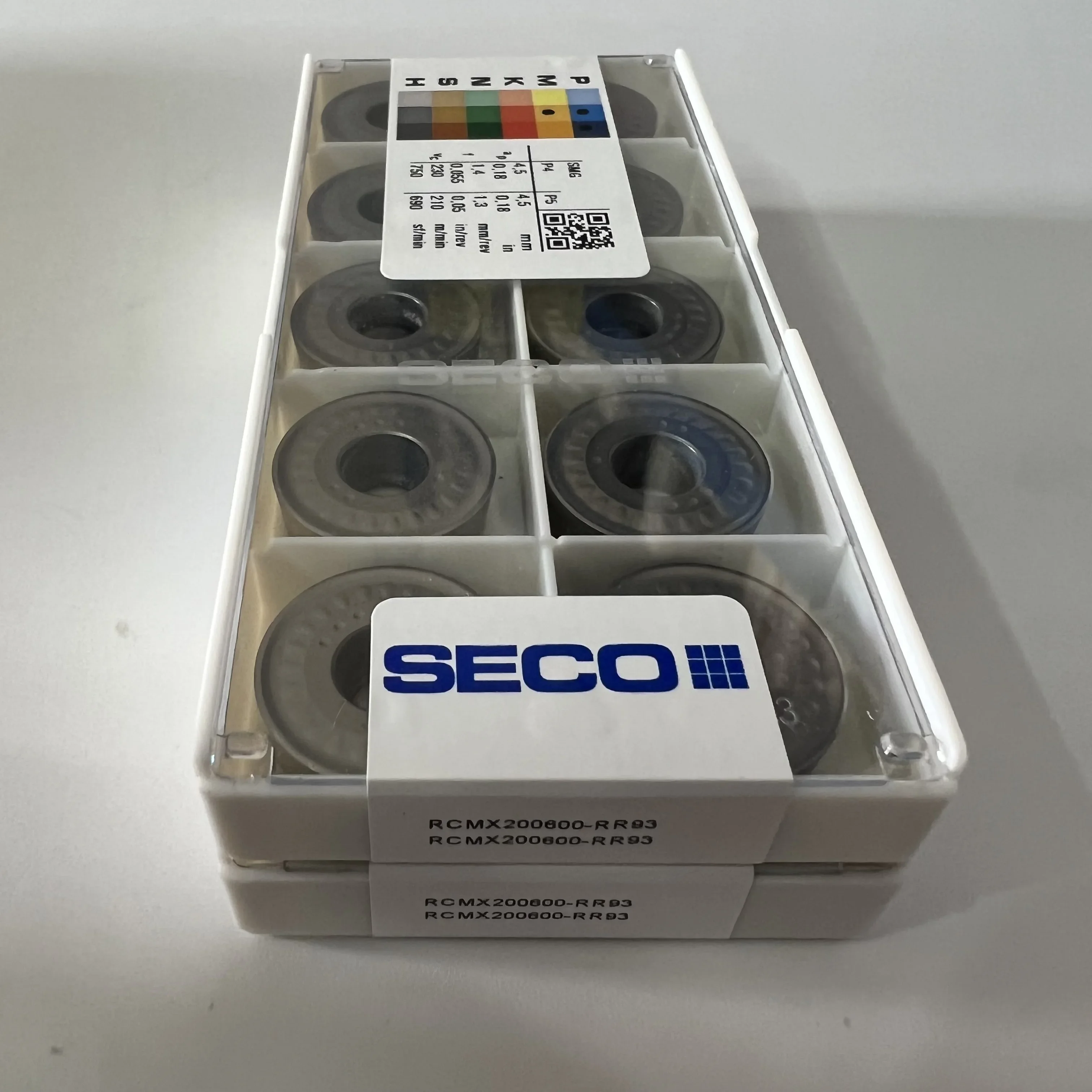 

SECO/10Pcs CNC Blade RCMX200600-RR93,TP2501