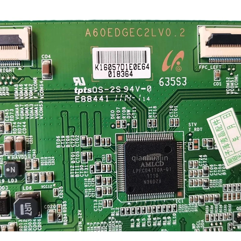 100 % Original 46EL100CS Logic Board A60EDGEC2LV0.2 mit LTA460HM06 Controller Board