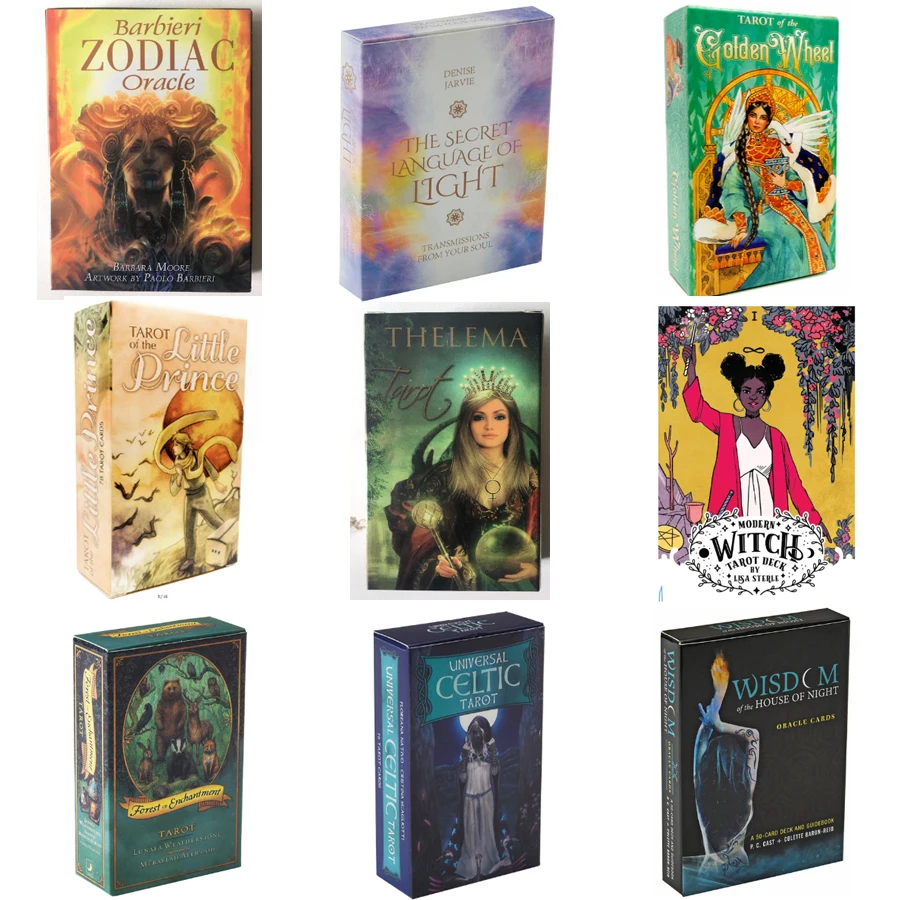 Hot Tarot Cards Guidance Divination Board Games Personal Use Tarot Deck Card English Version Magic карты таро