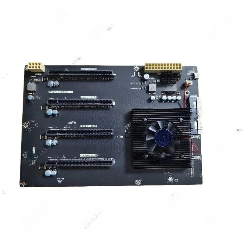 Suitable For   PCIe4.0 expansion baseplate four card G-P-U dual card slot spacing PEX88080/PEX88096 core