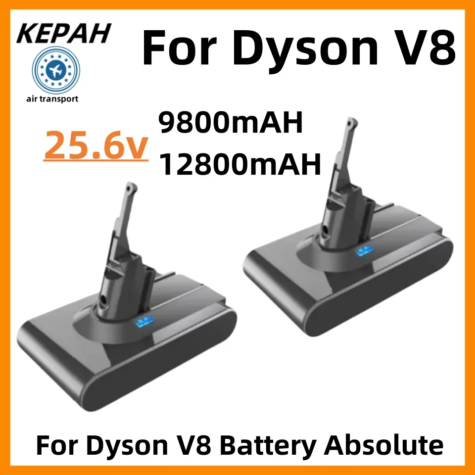 

12800mAh/9800mAh 21.6V V8 Battery Absolute V8 Animal Li-ion SV10 Vacuum Cleaner series Rechargeable batteries
