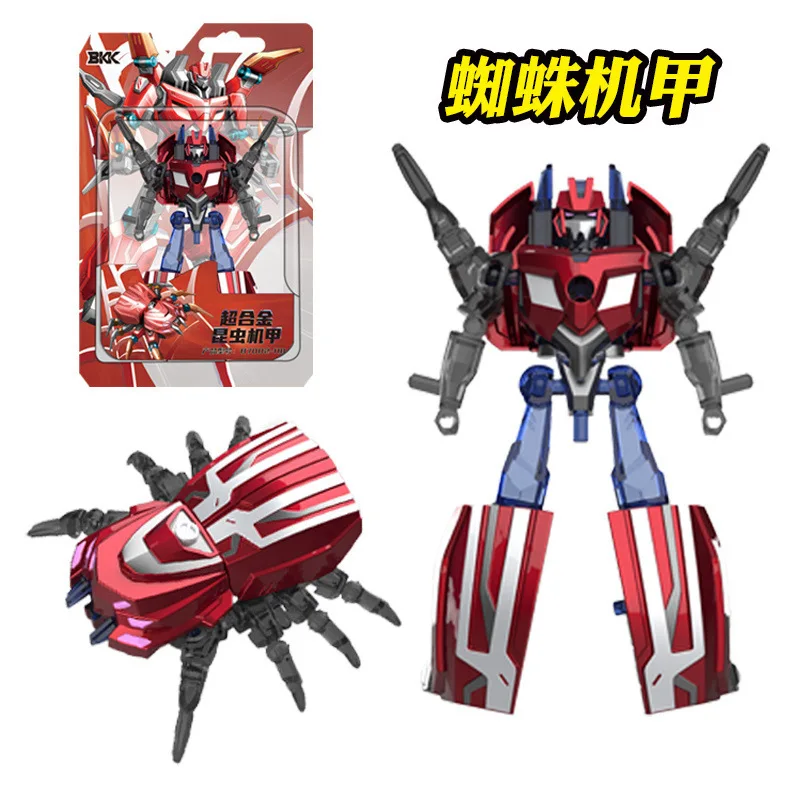 

Children's toy alloy deformation robot, high-speed train, superhero car me cha green leather train model, figurine