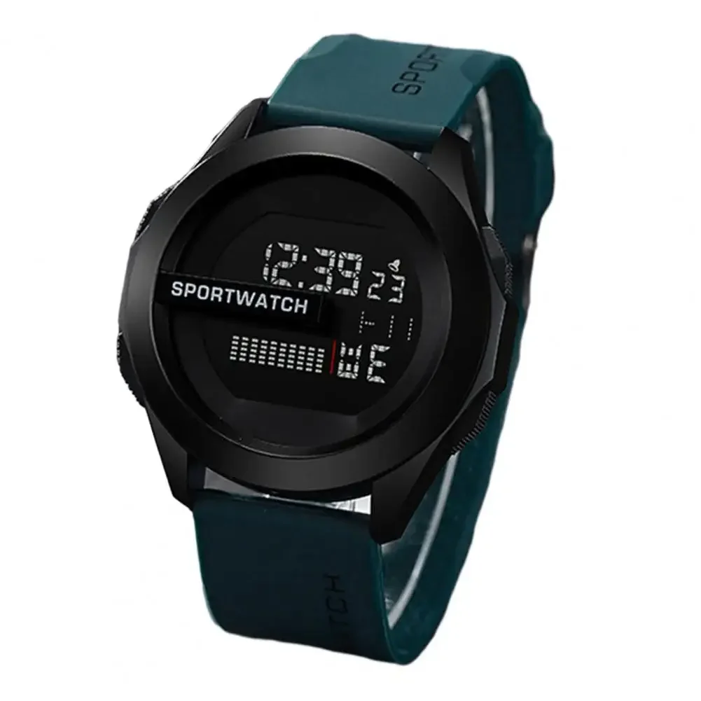 Heren sporthorloges Wekker Multifunctioneel heren LED digitaal horloge Waterdicht Fitness Sport elektronisch horloge voor mannelijke klok