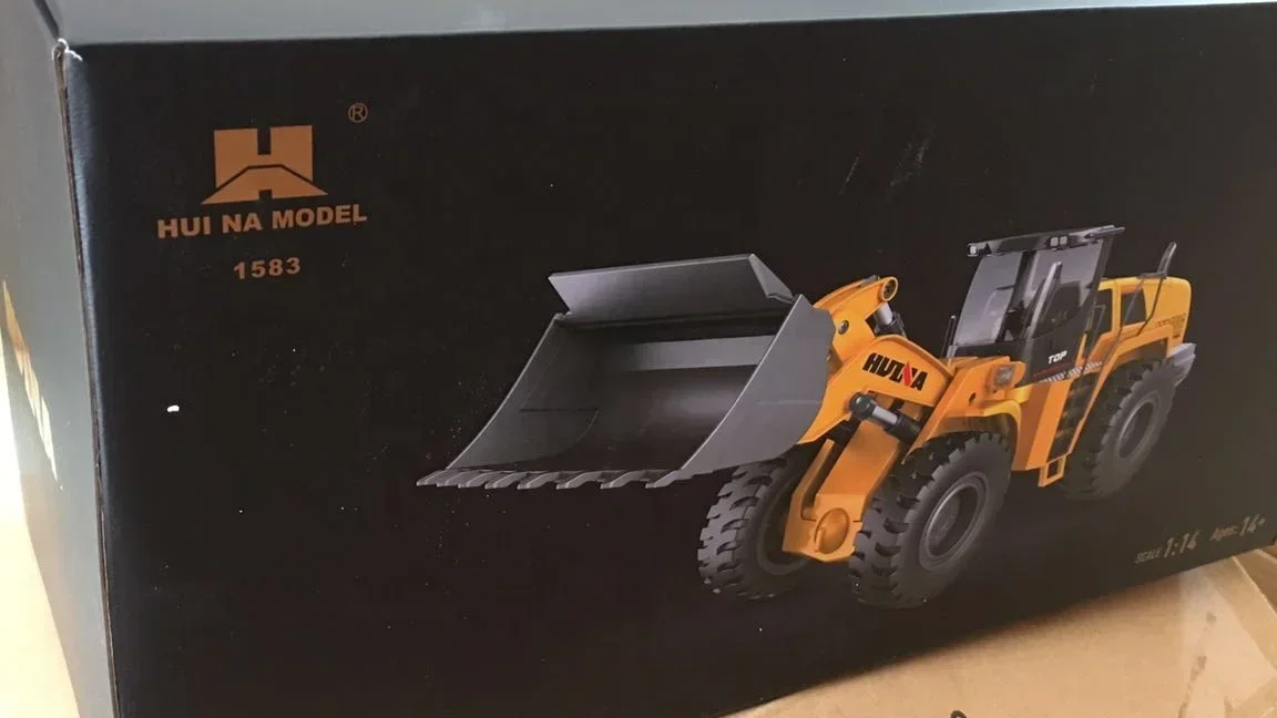 Effekt Fernbedienung wiederauf lad bares Auto 2,4 Maßstab 22 Kanäle GHz Huina v4 Big RC Bulldozer Radlader