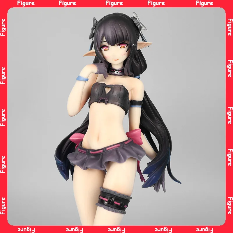 

24.5cm Annette Action Figures Anime Phantasy Star Online 2es Model Swimsuit Pretty Girl GK Statue Desktop Decoration Toys Gifts