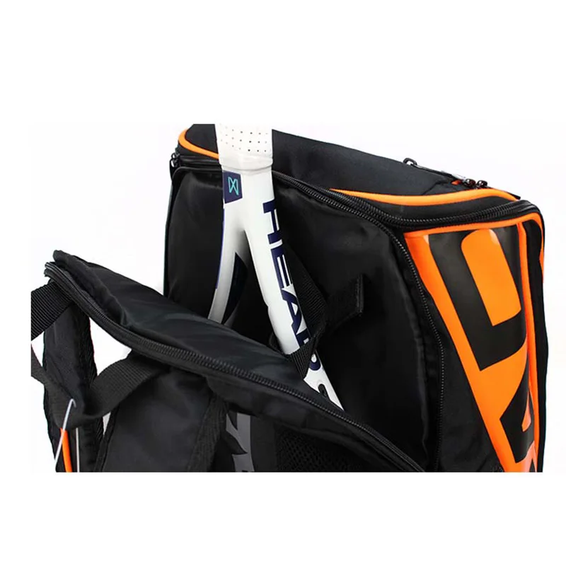 HEAD Original Radical Tennis Backpack Outdoor Sport Bag with Shoe Compartment Raqueta Tenis Racket Bag view 6