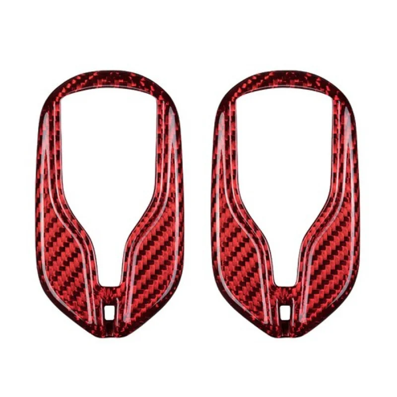 حقيبة غطاء مفتاح السيارة من ألياف الكربون A+ لمازيراتي ليفانتي جيبلي كواتروبورتي #6