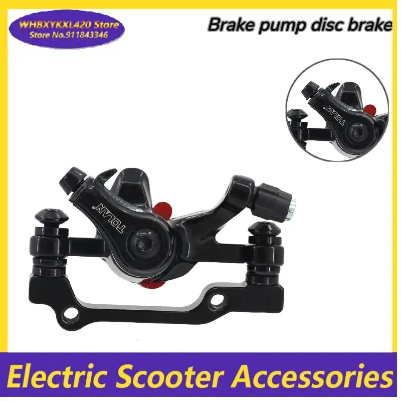 Frein à disque de scooter avec étriers mécaniques performants, adapté à la modification d'accessoires de scooter électrique
