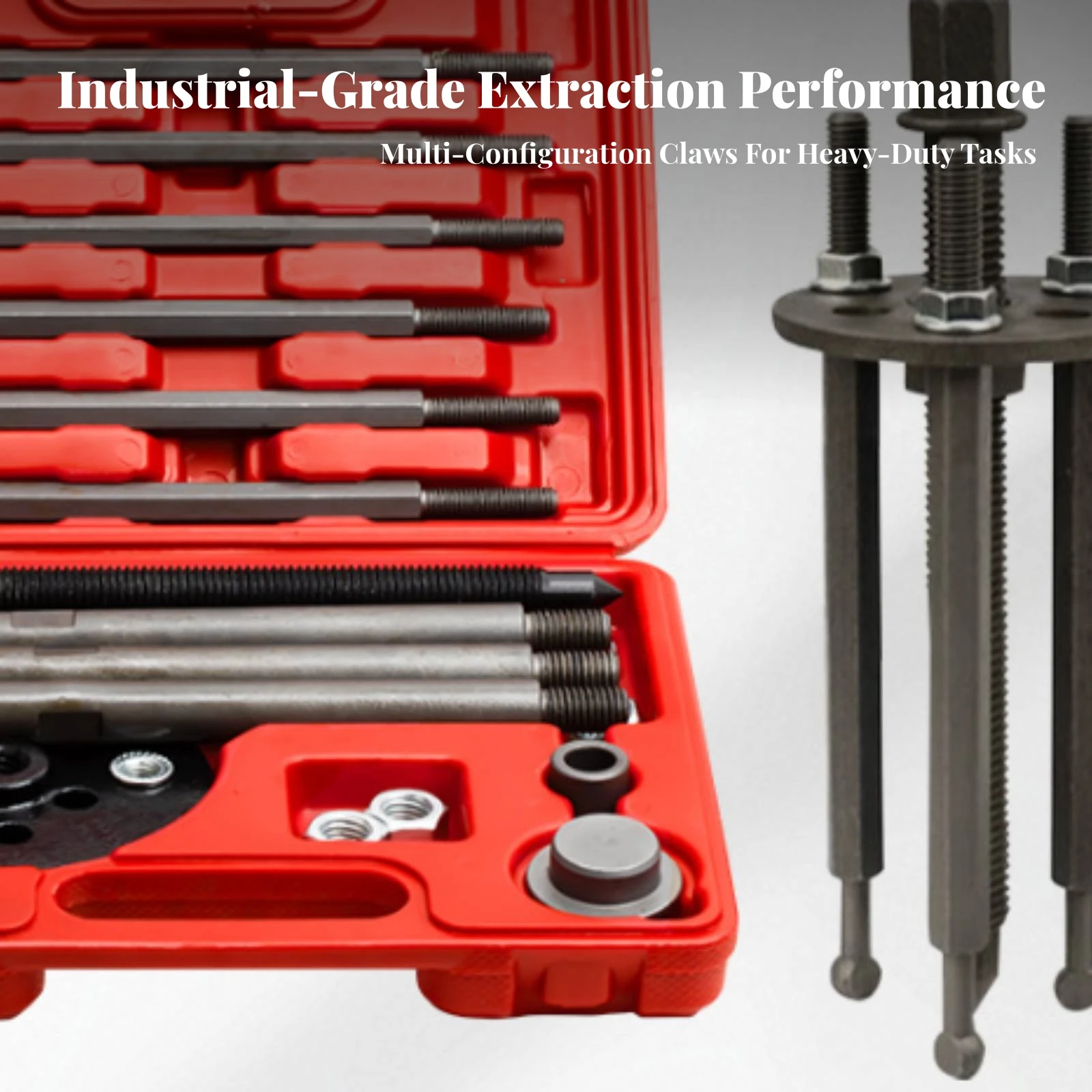 Bearing Puller Kit Multifunctional Bearing Puller Set Portable Heavy-Duty for Mechanics, Garage, Workshop
