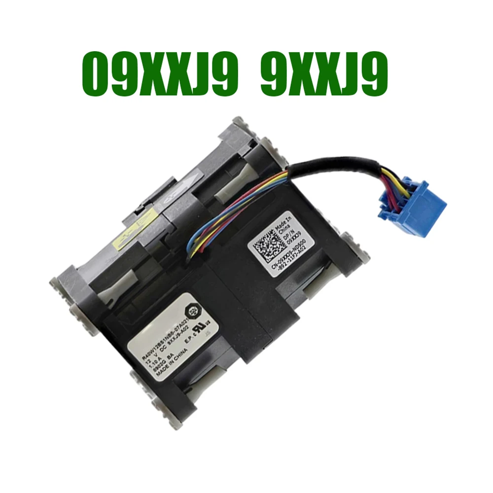 

For DELL For PowerEdge C4130 C4140 09XXJ9 9XXJ9-A02 R40W12BS1NB8-07A021 DC12V 1.10A Cooling Fan