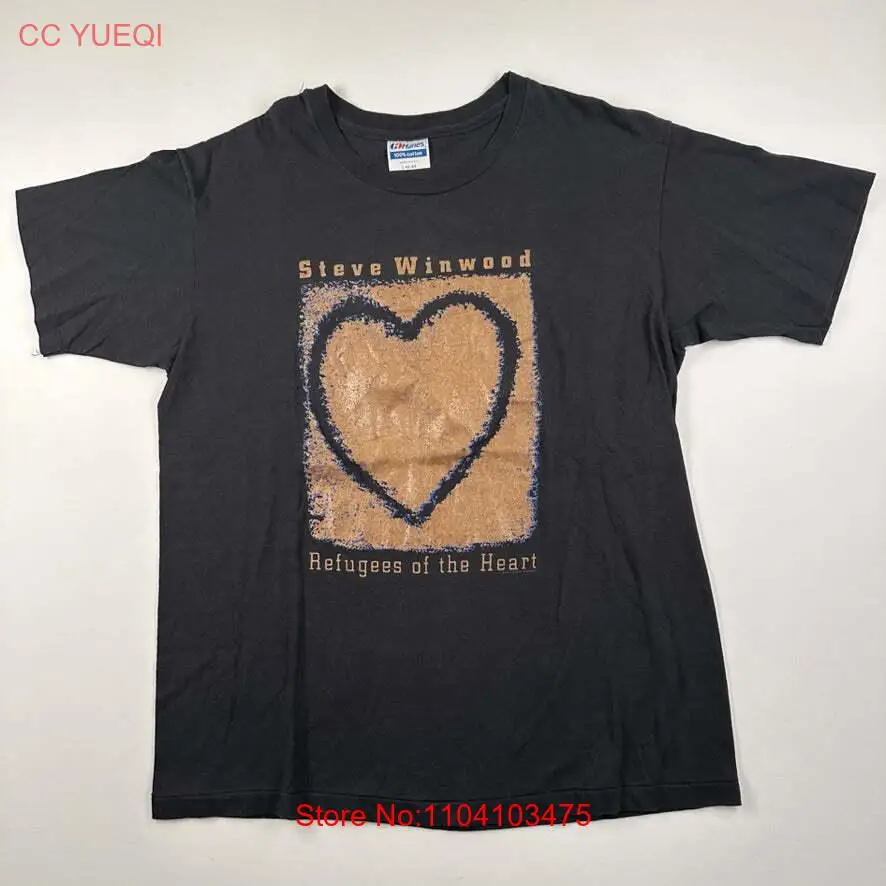 Vintage 1991 Steve Winwood Shirt Large Refugees Of The Heart