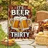 Beer Thirty Quote Mugs Autumn Garden Flag 12x18 Inch llz