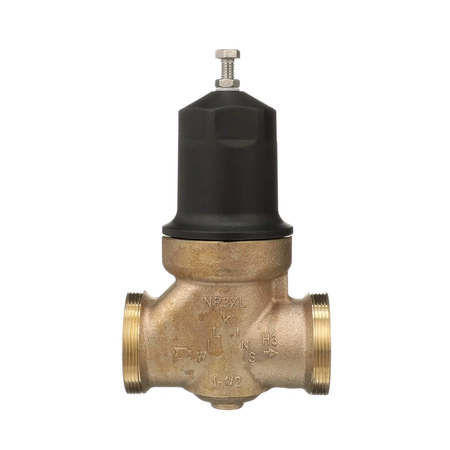 Pressure Reducing Valve Single Union Female X Female NPT Connection Cartridge-loaded Design Simplifies Repairs