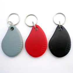 100pcs/Lot 13.56Mhz Ultralight EV1 UID Changeable RFID Tags Keyfobs NFC Token Keychain Proximity Smart Card Access Control Cards