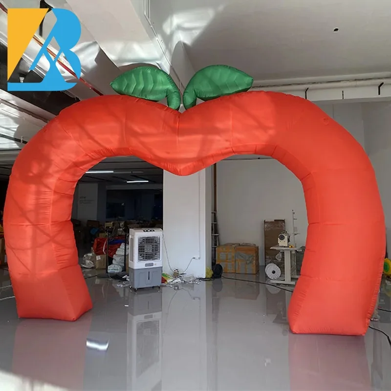 Custom Inflatable Gantry Giant Inflatable Apple Arch for Rustic Party Decor Toys