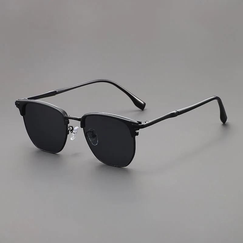 Luxury Square Sunglasses Men Women Brand Designer Trend Alloy Frame Sun Glasses Vintage Gradient Male Female Oculos Feminino
