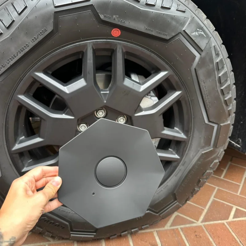 Coprimozzo ruota 4 pezzi per Tesla Cybertruck 2024 coprimozzo ruota di ricambio per prestazioni automobilistiche accessori per copertura completa