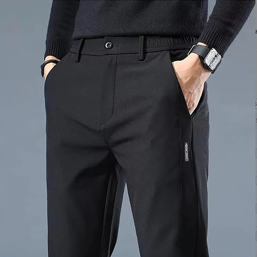 Pantalones de golf para hombre de primavera y otoño, pantalones transpirables multifuncionales de ocio de moda elástica de alta calidad en varios colores