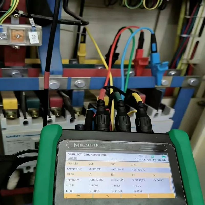 

10% Discount Power Analyzer Mi550 Three Phase Rogowski Coil AC Energy Meter Power Quality Analyzer Meatrol-Mi550