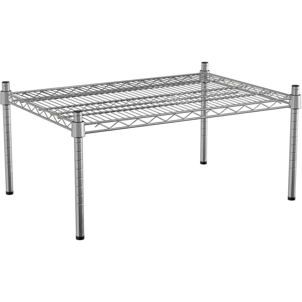 21 x 30 Chrome Wire Storage Rack, 14 Posts, Perfect for Kitchens, Garages, Warehouses