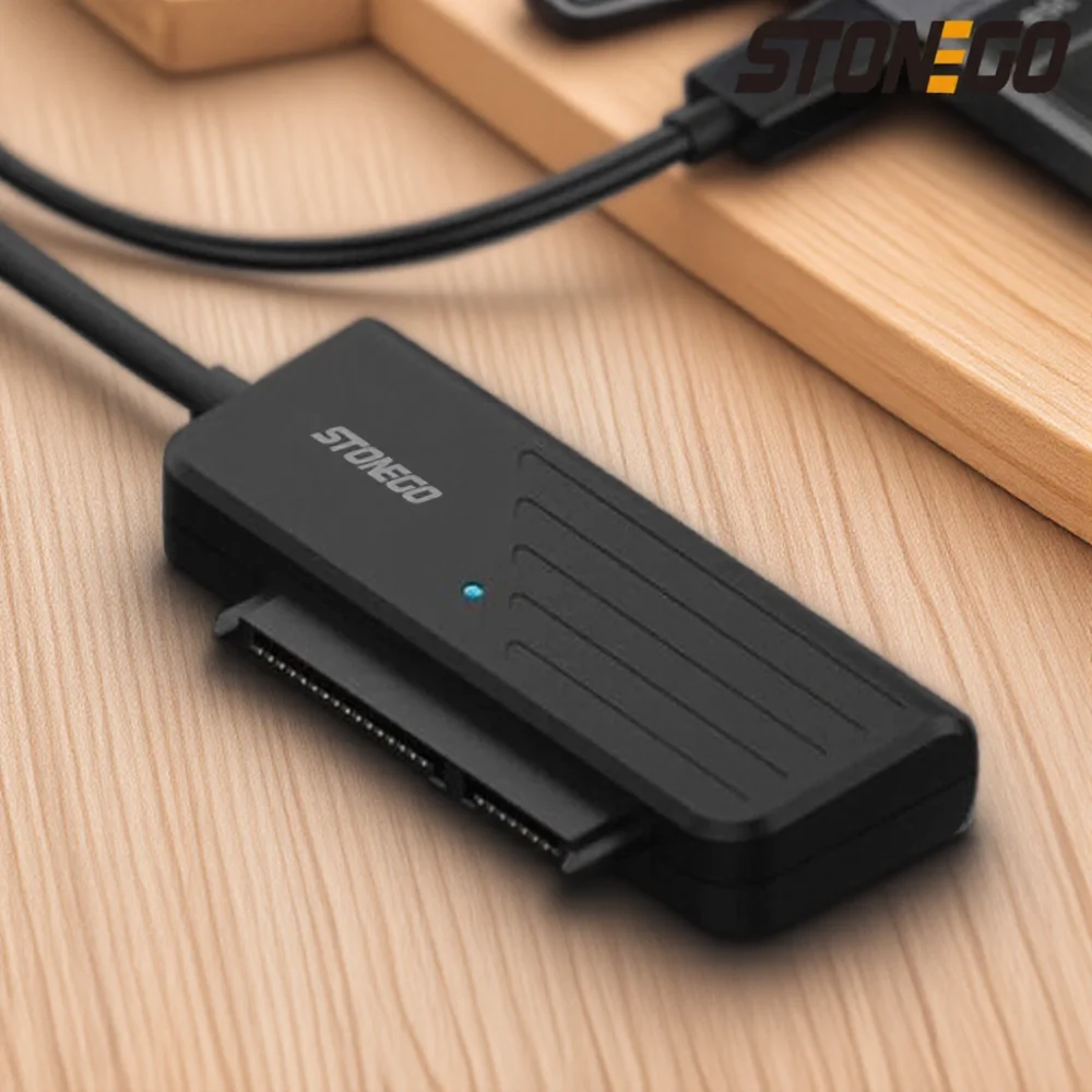 Cabo conversor de disco rígido USB 30 tipo C para SATA Adaptador UASP Windows Linux Mac Android compatível