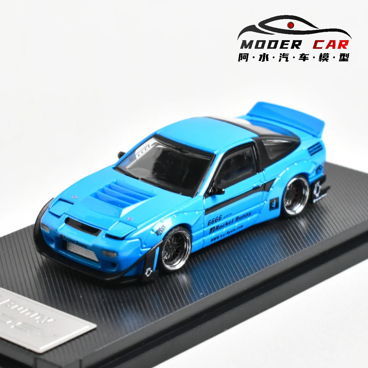 MicroTurbo MT 1:64 180SX TPYE X Diecast Model Car