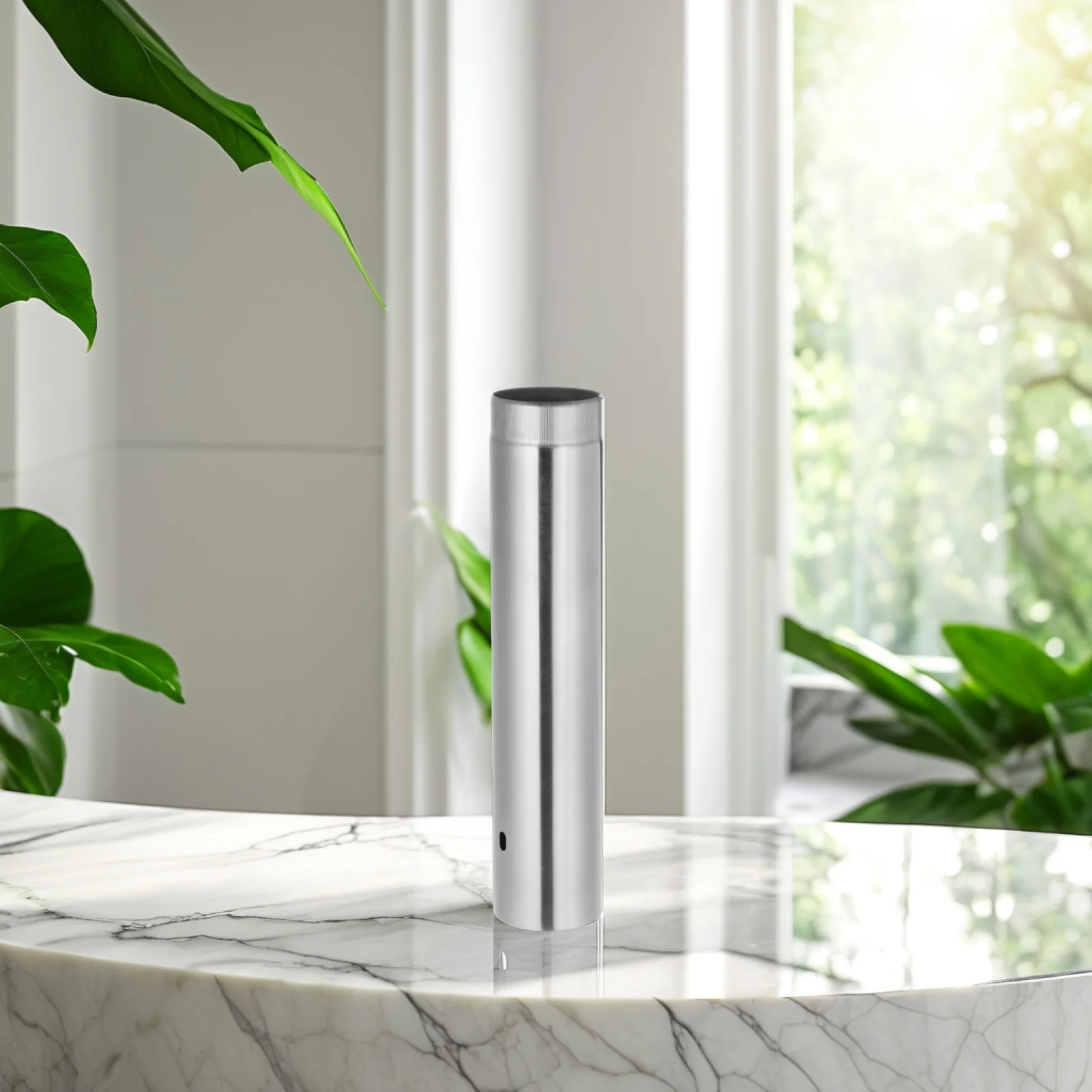 Documents Storage Tube File Diploma Stainless Steel Holder 30cm Birth Certificate Protector Cylinder Box Keepsake Gift