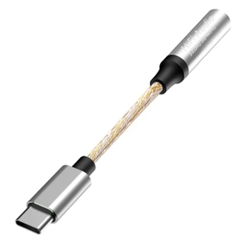 

B04B-CX31993 USB-C To 3.5Mm Headphone Amplifier Hifi Audio Decoding Adapter Cable Type C Converter Audio Interface