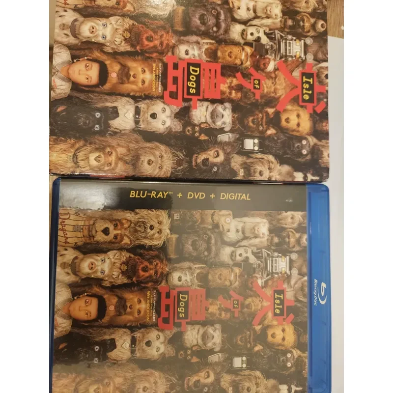 Isle Of Dogs Di Wes Anderson, Blu-Ray Disc Originale USA-image