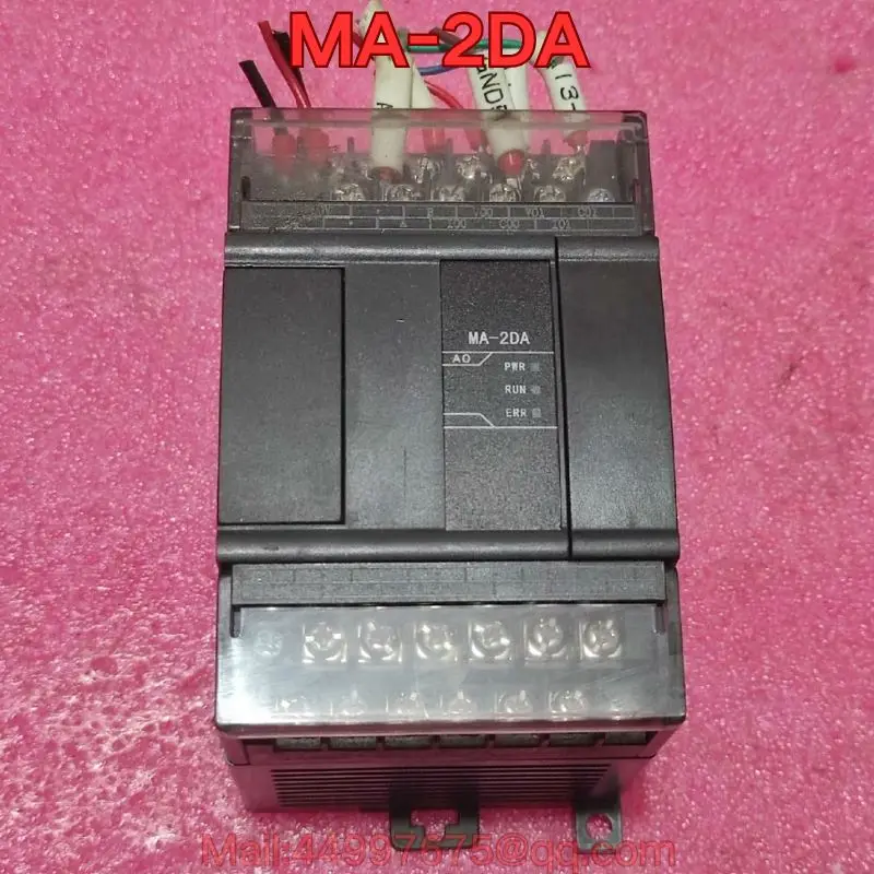 

Second-hand MA-2DA PLC module functional test is normal