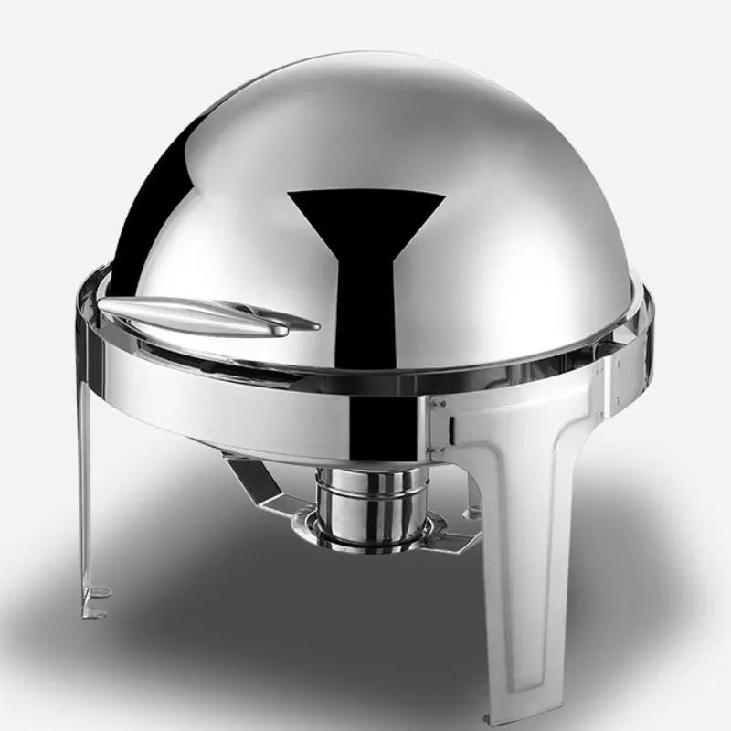 

Full clamshell buffet stove thickened stainless steel hotel electric breakfast insulation full clamshell buffet stove