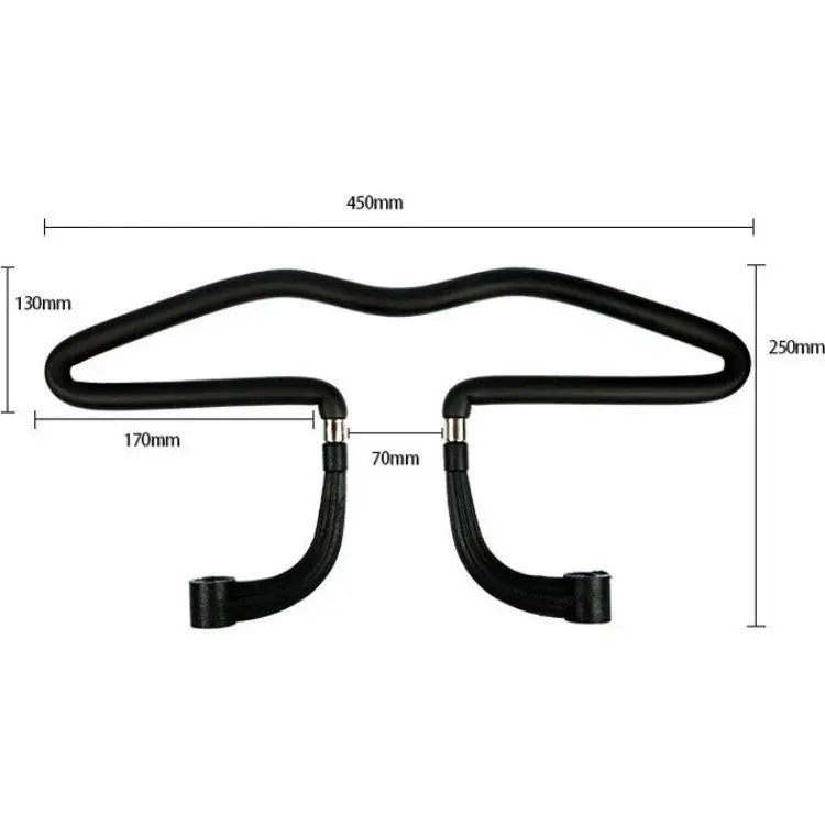 450*250mm Universeller Weicher Auto-Kleiderbügel für die Rücksitz-Kopfstütze, Kleiderbügel für Jacken und Anzüge, Halterung für Auto-Zubehör – Detail 11
