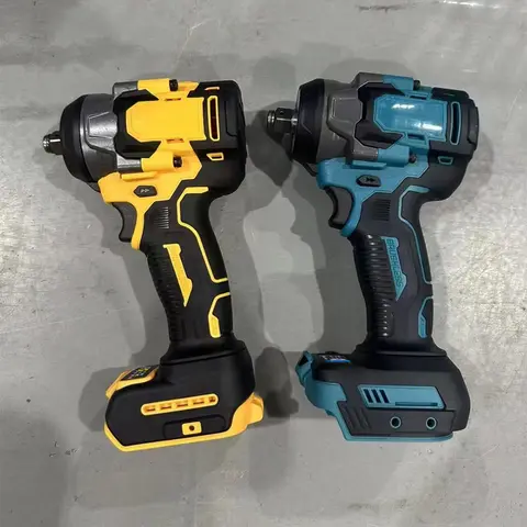 Borstlös elektrisk slagnyckel 1200N.M skruvmejsel sladdlös elektrisk skiftnyckel elverktyg passar Makita/Dewalt 18V batteristift 10 best sales drillpro kdw9422 - №5